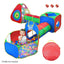 Ensemble de Tente de Balles pour Enfants de 5 Pièces avec Tunnels de Rampement