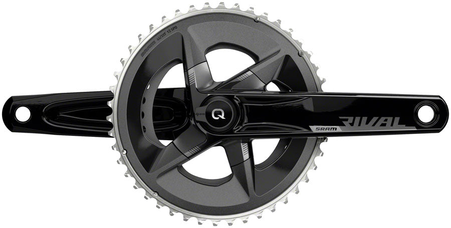 SRAM Rival AXS Crankset con medidor de potencia Quarq - 175mm 12 velocidades