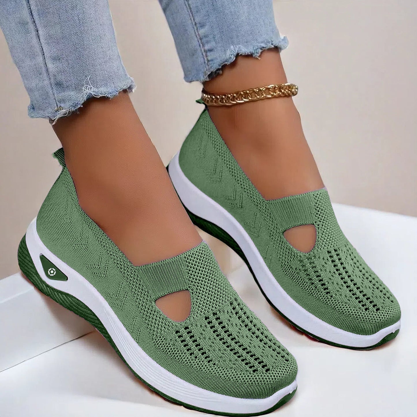Ballerines en maille respirante pour femmes - Élégantes et confortables