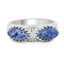 2.28 Carat Genuine Lapis Lazuli Sterling Silver Ring