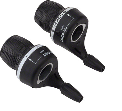 microSHIFT MS29-8 Twist Shifter Set - 8-Speed Triple Shimano Compatible