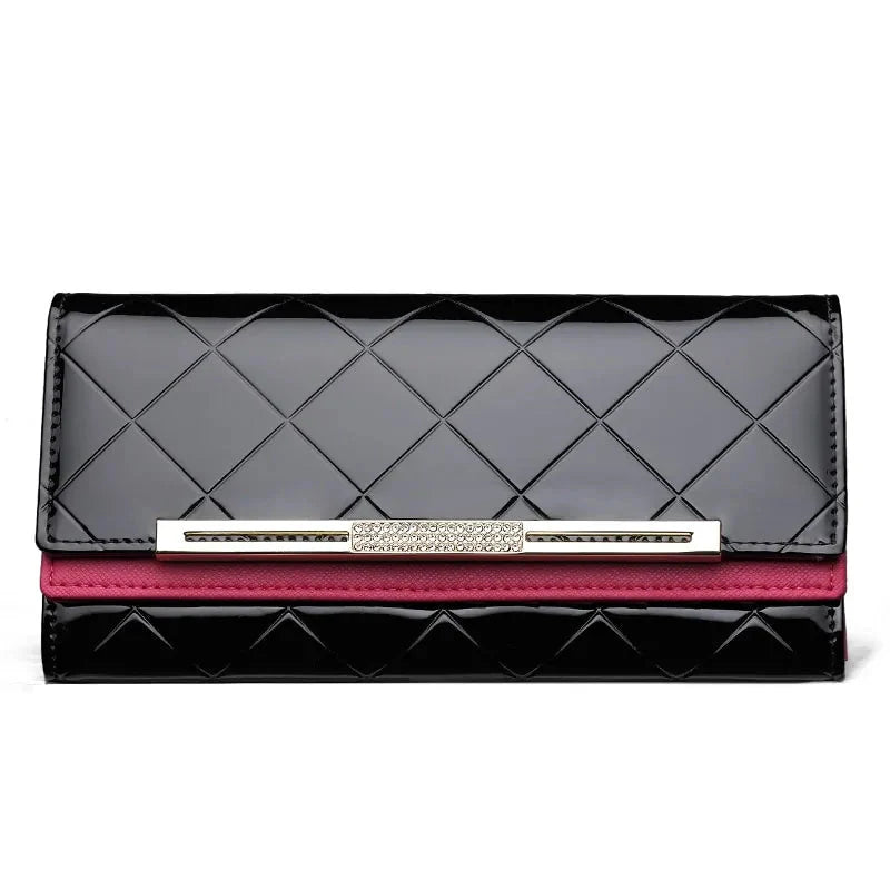 Cartera de Fiesta de Cuero de Vaca para Mujeres de Lujo