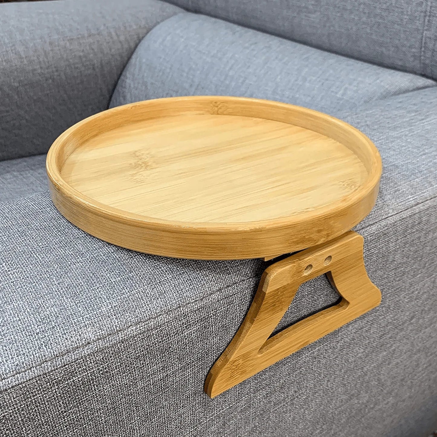 Plateau de canapé en bois élégant pour une commodité stylée