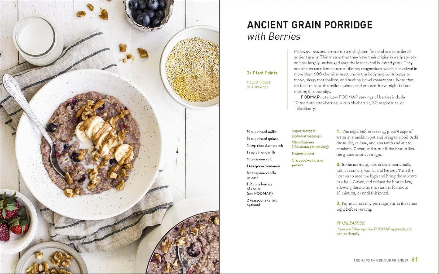 The Ultimate Fiber-Fueled Cookbook: Transform Your Health with Delicious Plant-Based Recipes (Spiral Bound) - Korvel