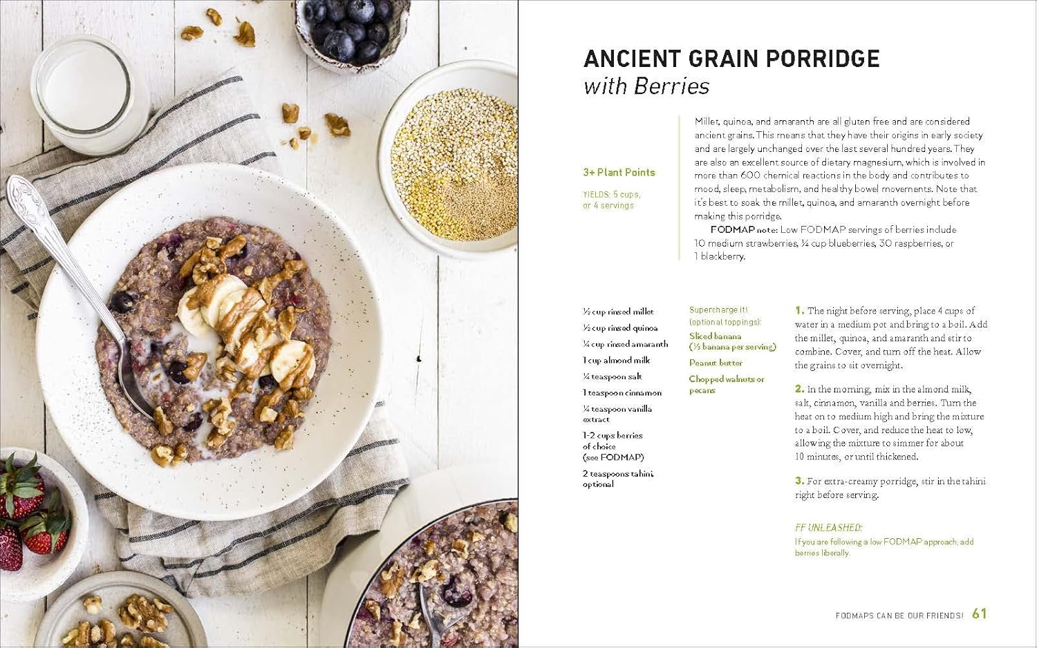 The Ultimate Fiber-Fueled Cookbook: Transform Your Health with Delicious Plant-Based Recipes (Spiral Bound) - Korvel