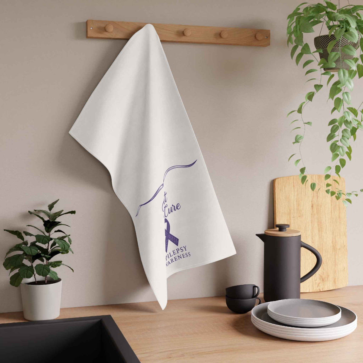 Epilepsy Awareness Kitchen Towel | Meaningful Design