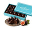 Higos de Chocolate Negro Belga Vegano Andy Anand - Caja de Regalo de 24 Piezas