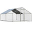 Large Walk-In Shade Cage Chicken Coop with Roof Cover - 13'