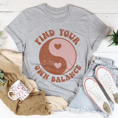 Encuentra tu propia camiseta de equilibrio