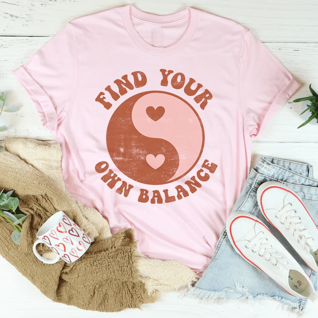 Encuentra tu propia camiseta de equilibrio