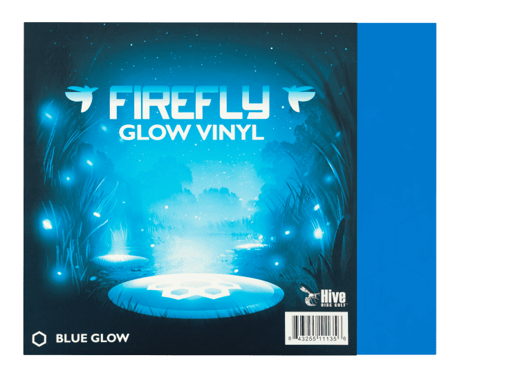 Firefly Blue Glow Vinyl Stickers - Eclipse 2.0