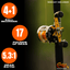 Carrete Baitcaster Definitivo para Pescadores Entusiastas