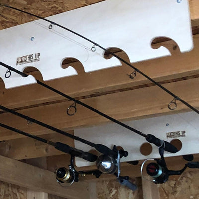 Premium Fishing Rod Storage Rack