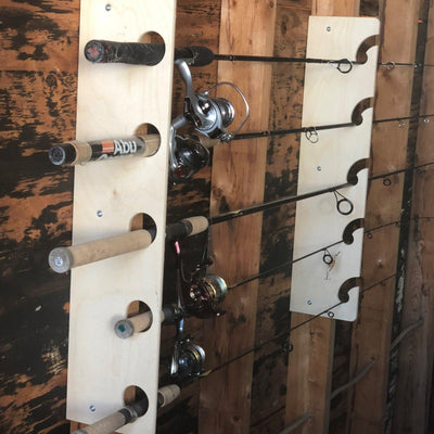 Premium Fishing Rod Storage Rack