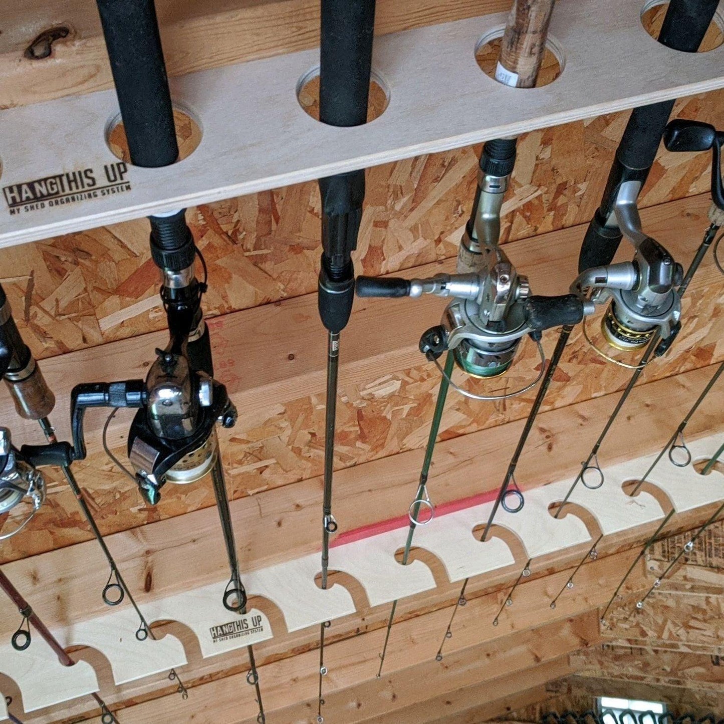 Soporte de Almacenamiento para Cañas de Pesca Premium