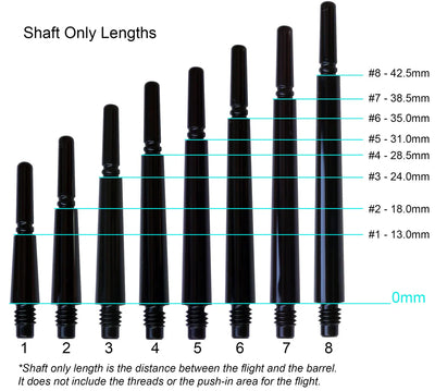 Enhanced Fit Flight Gear Locked Dart Shafts for Superior Performance - Korvel