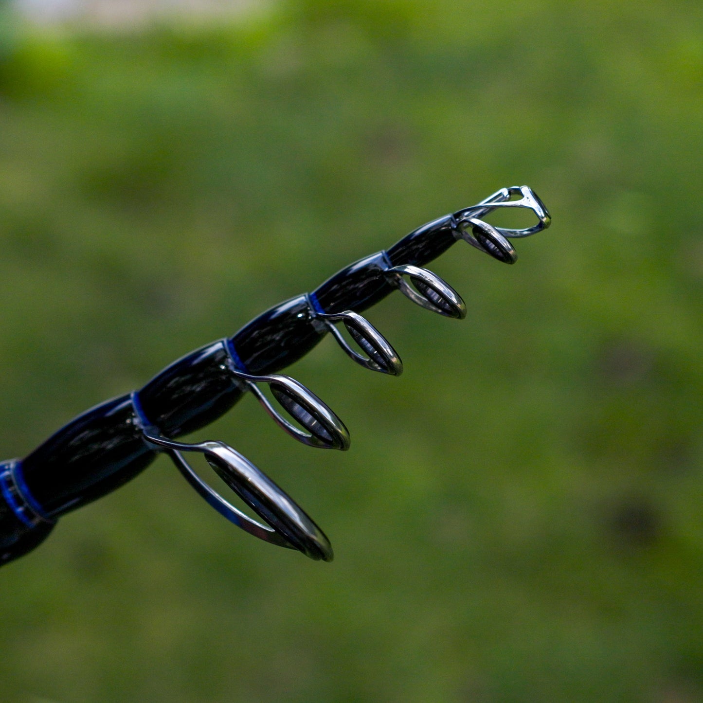 Caña telescópica giratoria Reaction Tackle - Caña de pescar de viaje de carbono - Caña plegable para agua dulce y salada - NUEVA