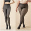 Collants transparents en velours pour femmes