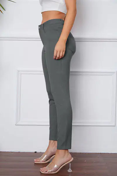 Pantalones Esenciales de Puntada Elástica