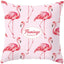 Housse de coussin élégante Flamant Rose - Décor tropical pour la maison