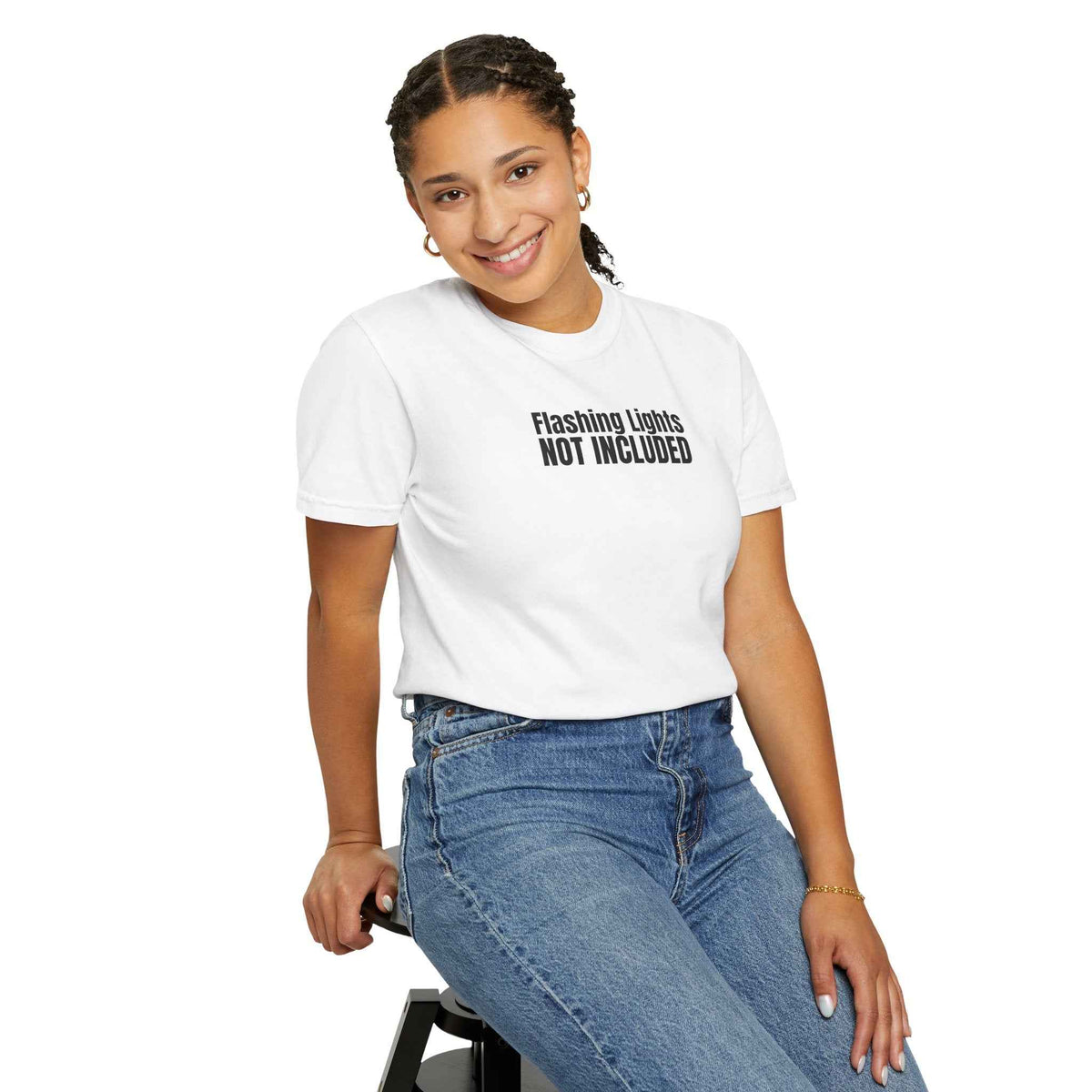 T-shirt "Lumières clignotantes non incluses" | Sensibilisation à l'épilepsie