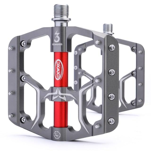 Pédales de vélo plates premium avec roulements scellés