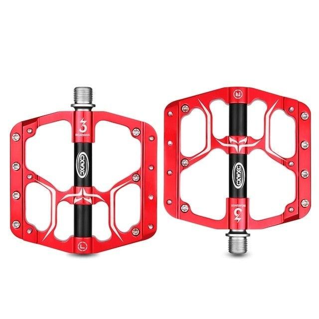 Pédales de vélo plates premium avec roulements scellés