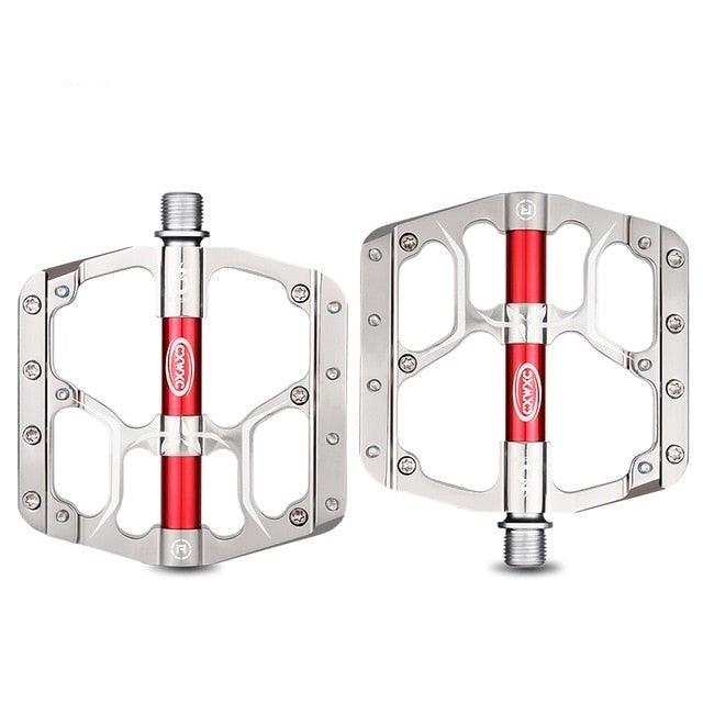 Pédales de vélo plates premium avec roulements scellés