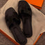 Flat bottomed beach sandals are fashionable casual lightweight and can be worn as a single drag - Korvel