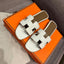 Flat bottomed beach sandals are fashionable casual lightweight and can be worn as a single drag - Korvel