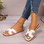 Sandales plates pour femmes à la mode