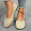 Flat bottomed lazy single shoe women's flying woven breathable casual versatile bean shoes - Korvel