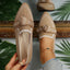 Belles chaussures plates à nœud pour femmes, confort au quotidien