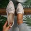 Belles chaussures plates à nœud pour femmes, confort au quotidien