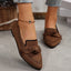 Belles chaussures plates à nœud pour femmes, confort au quotidien