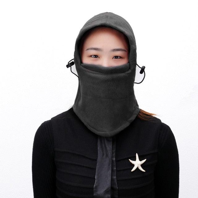 Balaclava de Forro Polar Plush - Calentador de Cuello Elegante para Invierno