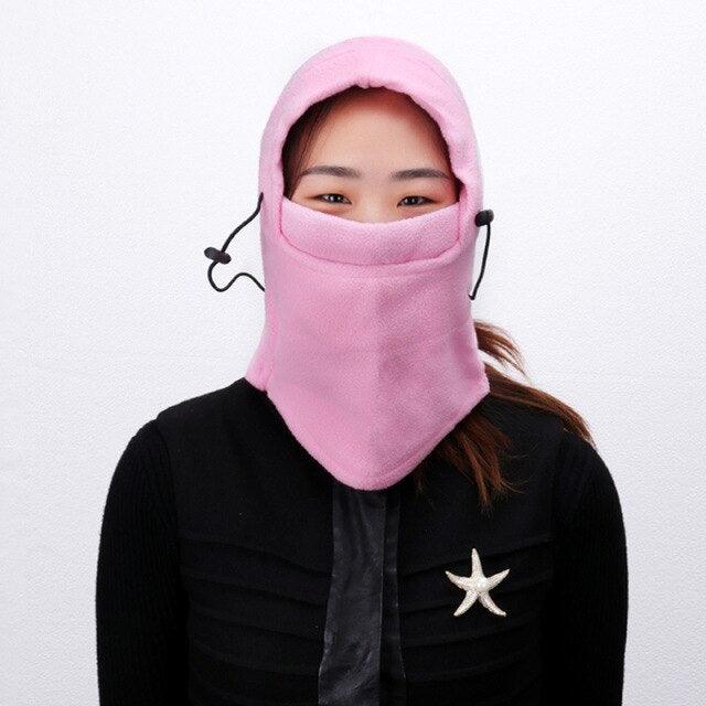 Balaclava de Forro Polar Plush - Calentador de Cuello Elegante para Invierno