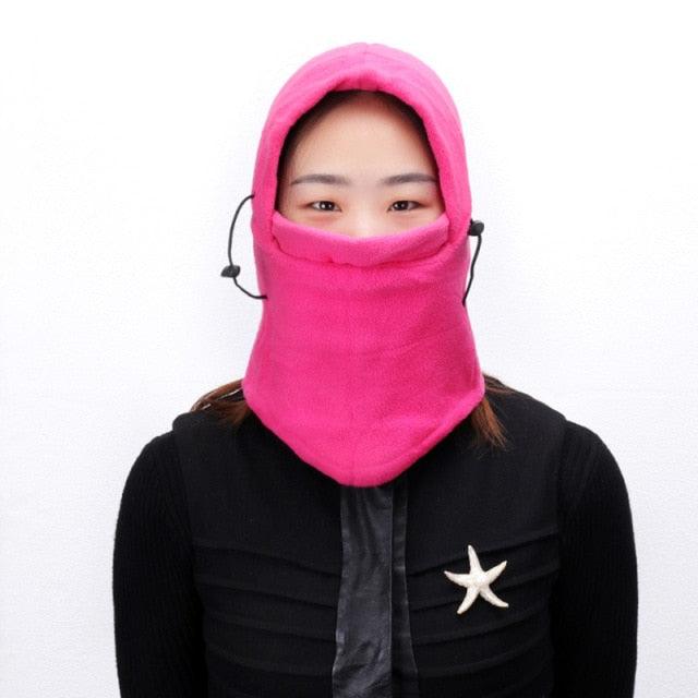Balaclava de Forro Polar Plush - Calentador de Cuello Elegante para Invierno