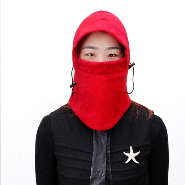 Balaclava de Forro Polar Plush - Calentador de Cuello Elegante para Invierno