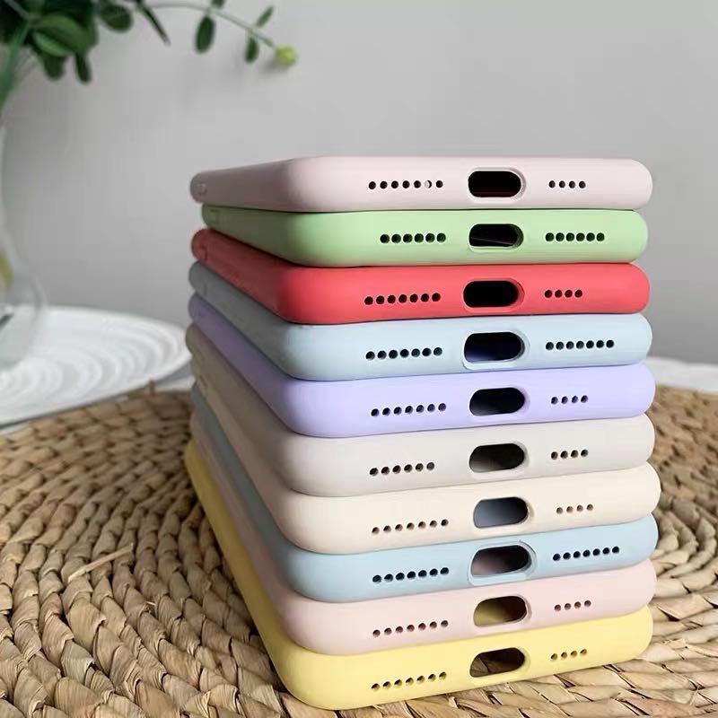 Coque Bumper en Silicone Flexible Premium pour iPhone