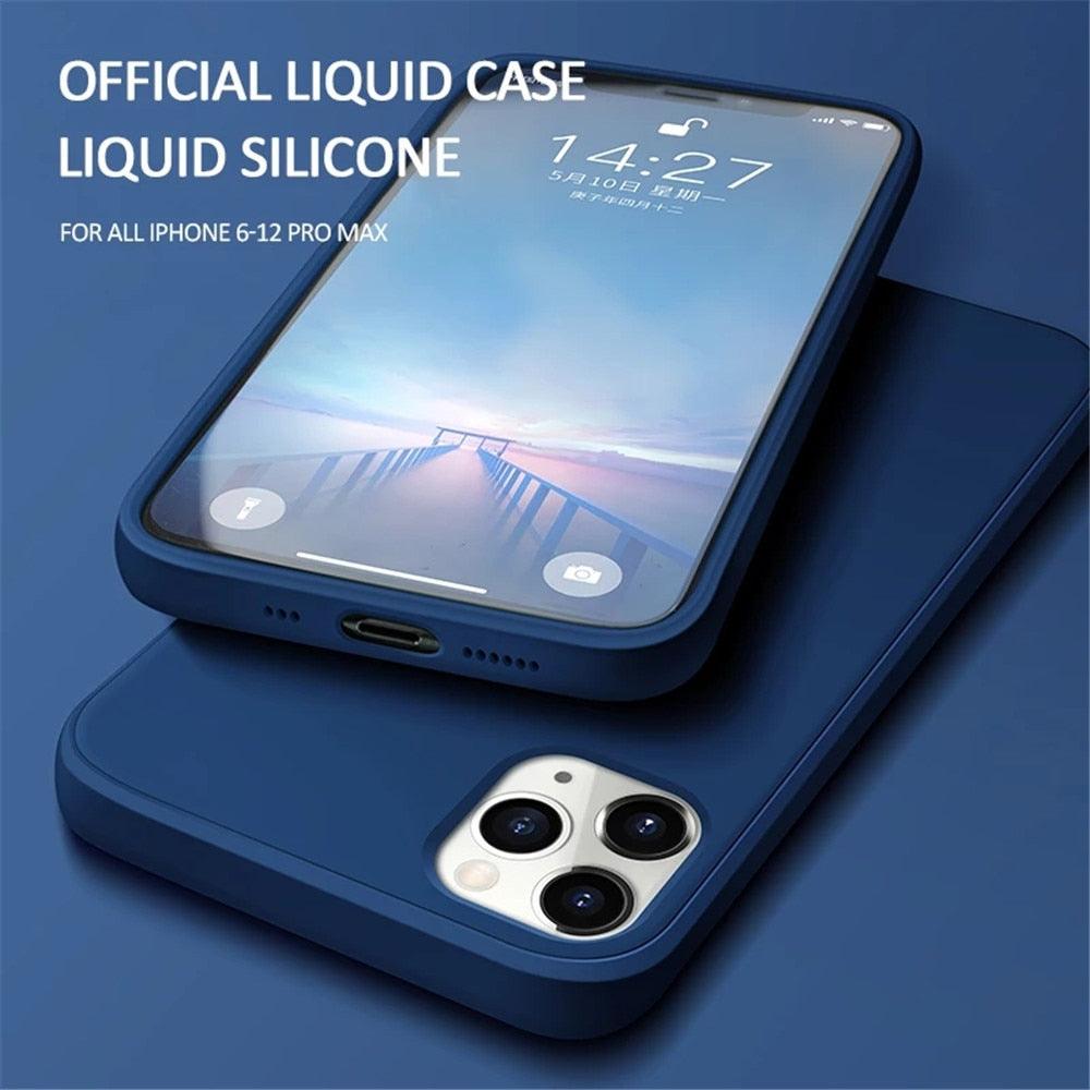 Coque Bumper en Silicone Flexible Premium pour iPhone