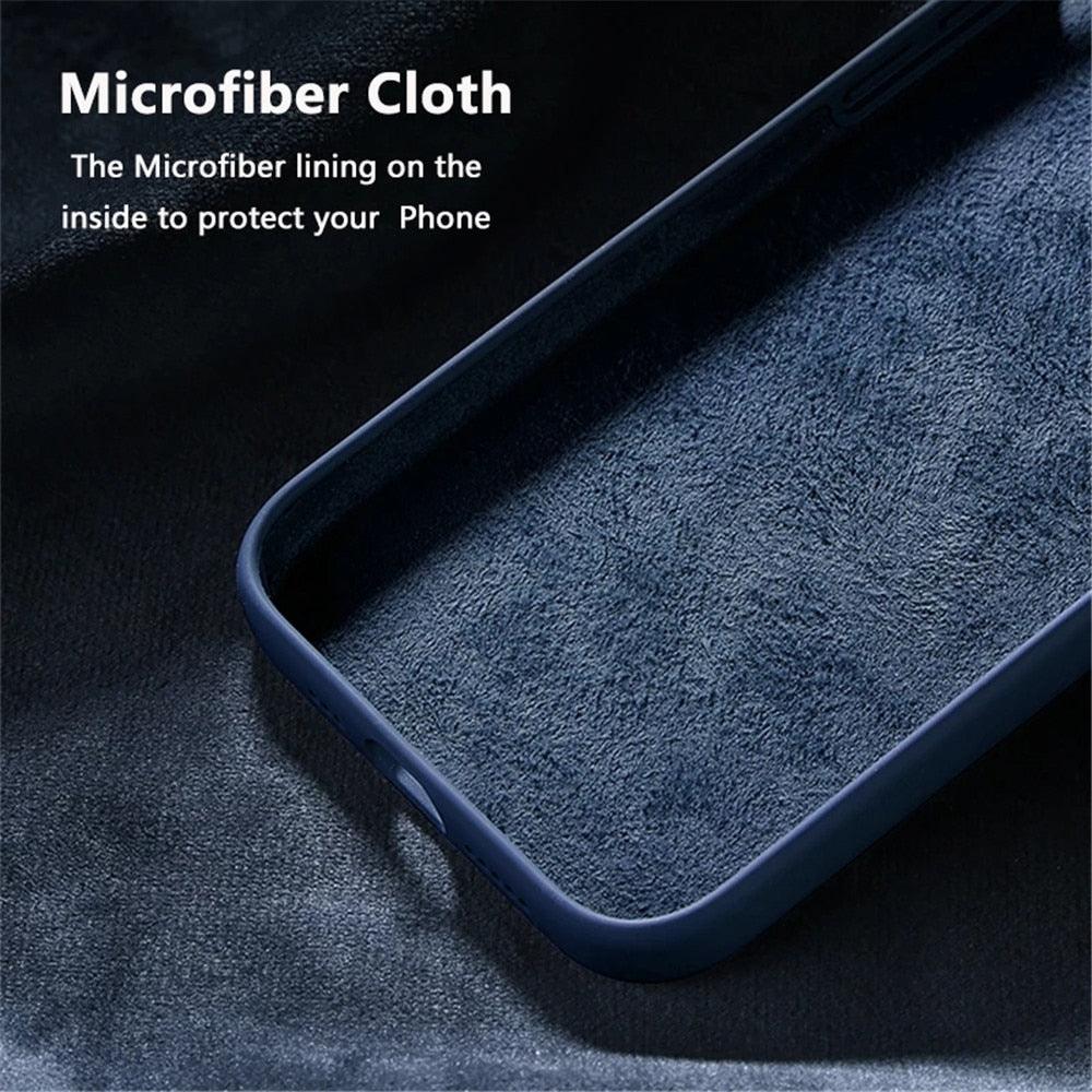 Coque Bumper en Silicone Flexible Premium pour iPhone