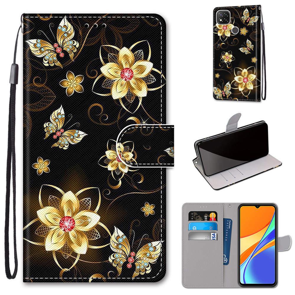 Premium Flip Case for Xiaomi Redmi 9 Series - Stylish Leather Wallet with Stand Function - Korvel