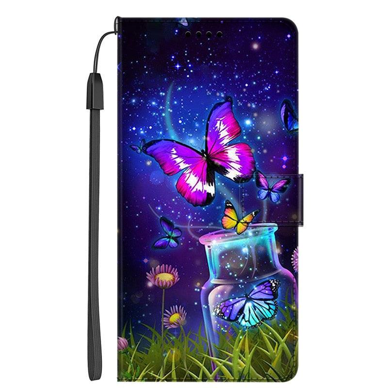 Coque en cuir flip premium pour la série Xiaomi Redmi Note 11