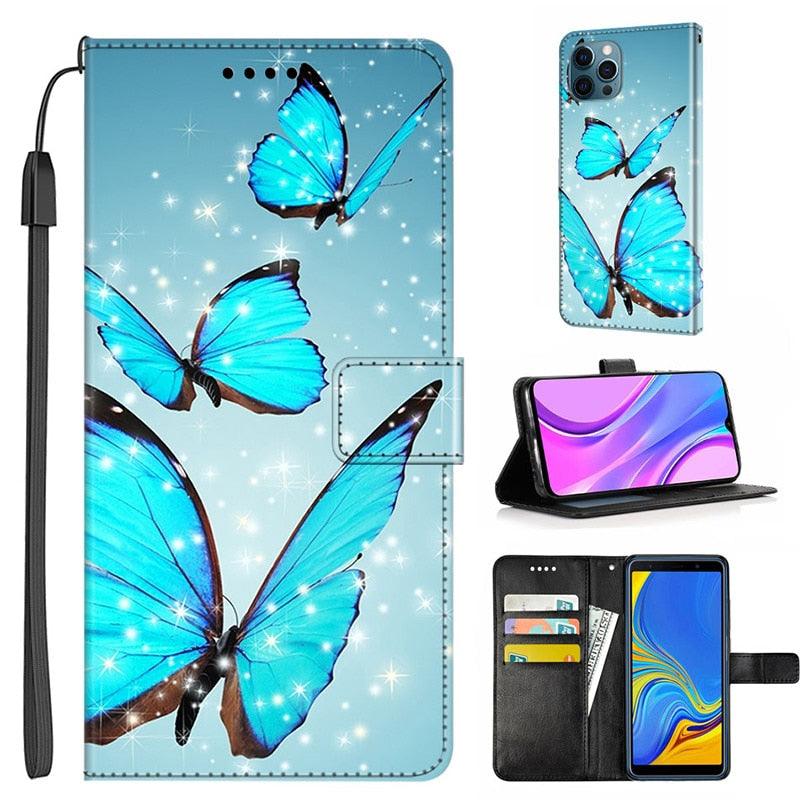 Coque en cuir flip premium pour la série Xiaomi Redmi Note 11