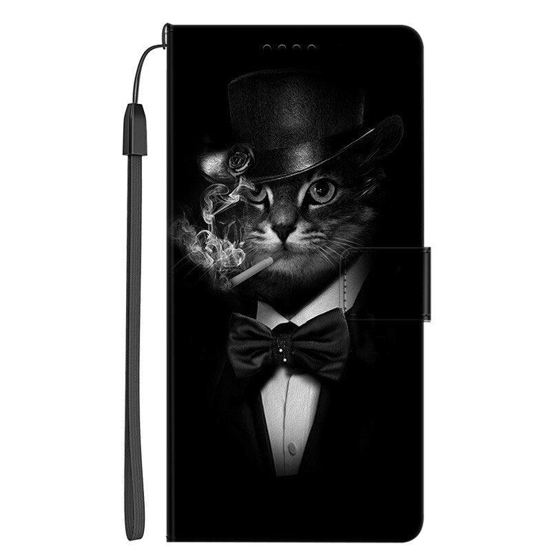 Coque en cuir flip premium pour la série Xiaomi Redmi Note 11