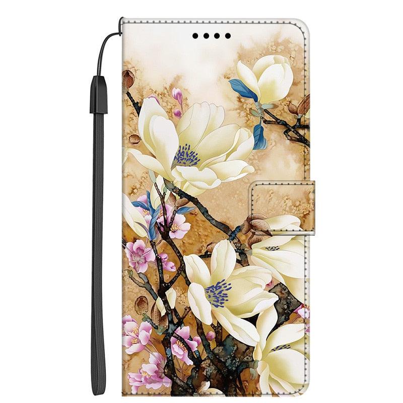 Coque en cuir flip premium pour la série Xiaomi Redmi Note 11