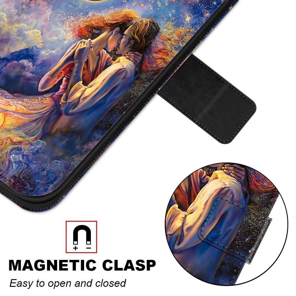 Coque en cuir flip premium pour la série Xiaomi Redmi Note 11