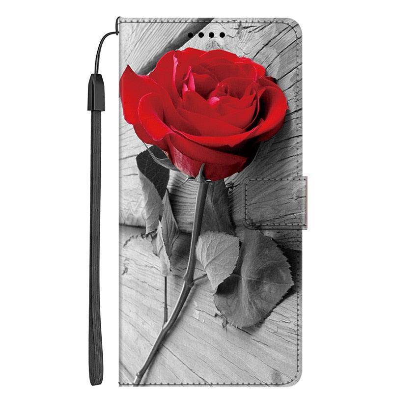 Coque en cuir flip premium pour la série Xiaomi Redmi Note 11