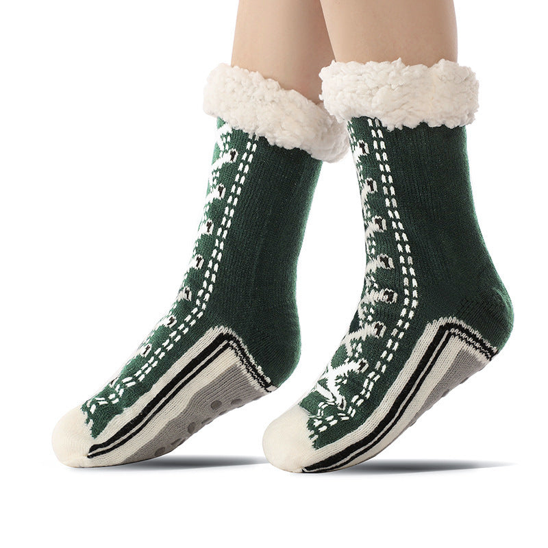 Premium Plush Women's Crew Socks for Cozy Comfort
